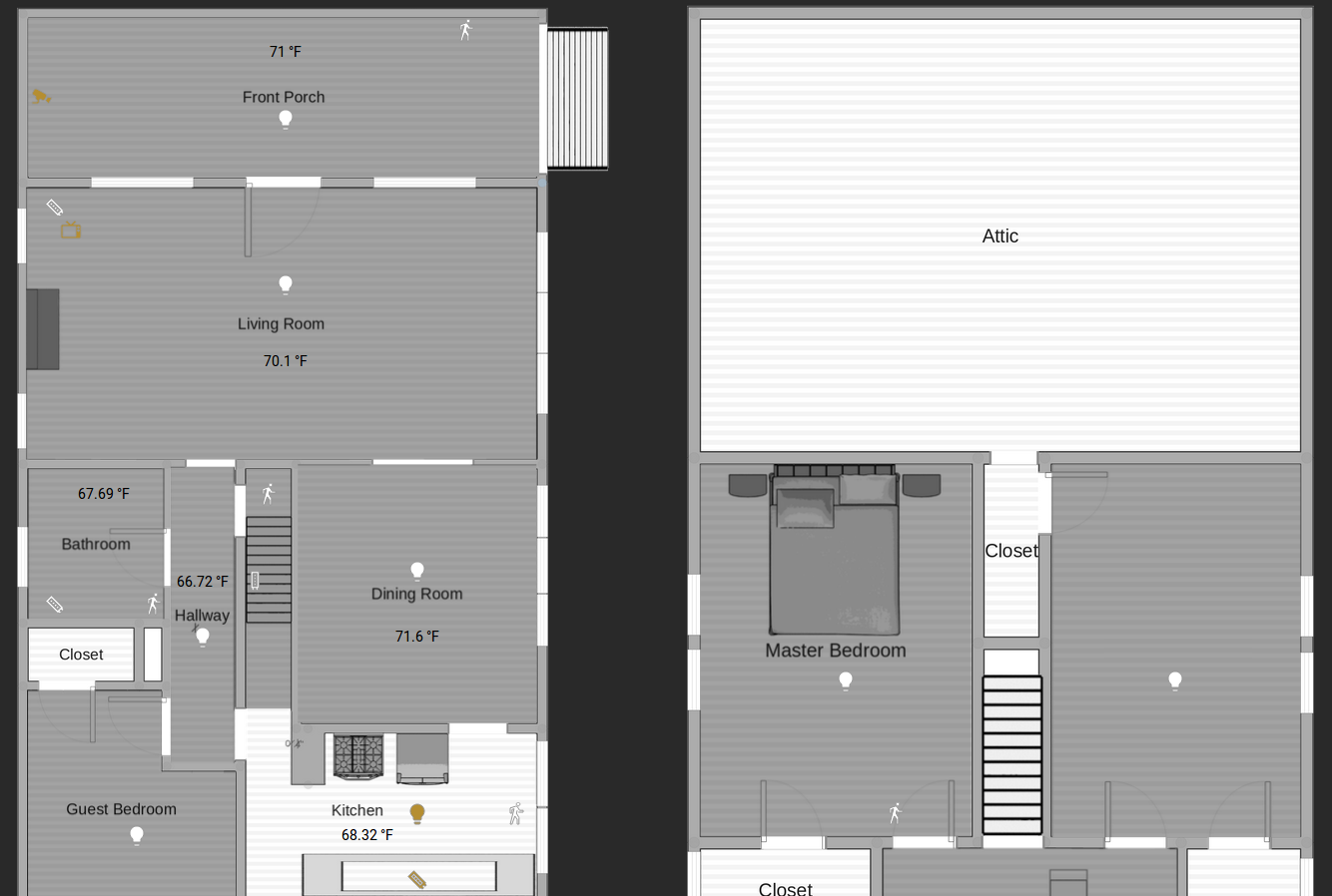 How to create a floorplan in home assistant - part 1 - The Home