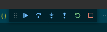 VSCode Debug Toolbar